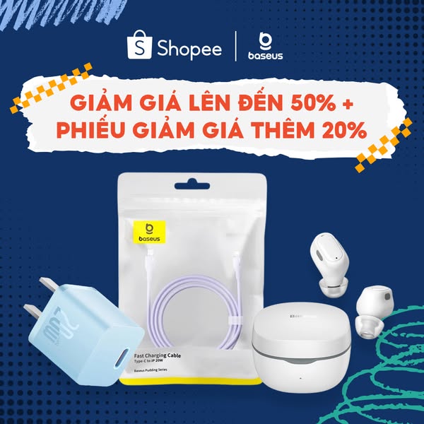 Shop BASEUS on Shopee Now!